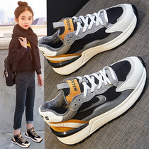 Womens Shoes shoes 2021 nian spring new Korean version of the wild casual shoes zhong da tong girls sneakers primary school students