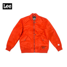 Куртка lee男装彭于晏同款18秋冬商场同款橙红色棉服l324913kd8um