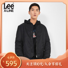 Куртка lee男装秋冬x-line新款男士长袖棉衣青少年外套l346413kdk11