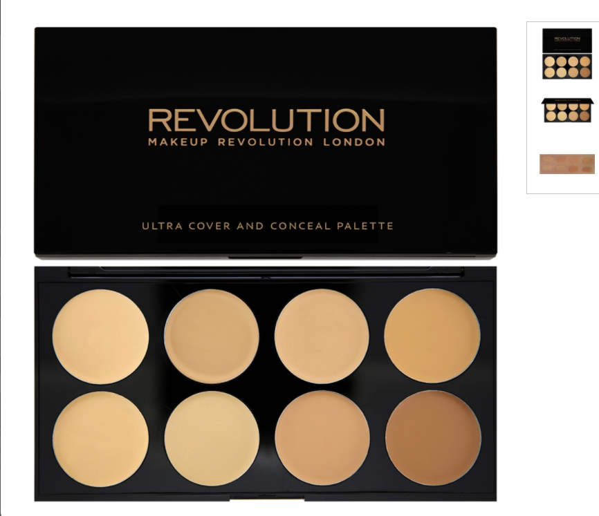 Silly Pussy UK Buy Make-up revolution8 Color Eight Color Professional Fix Disc flawless disc Highlight Shadow Pan