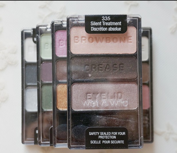 U.S. buy Wet N Wild WNW Witwa three-color eyeshadow palette long-lasting color nude makeup earth color