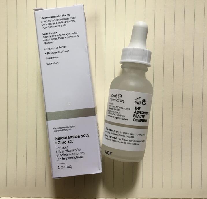 Silly girl UK The Ordinary Niacinamide 10% Zinc Niacinamide Essence oil control to close pores