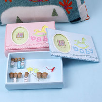 Baby baby teeth commemorative box girls boys children baby umbilical cord fetal hair teeth storage box storage bottle