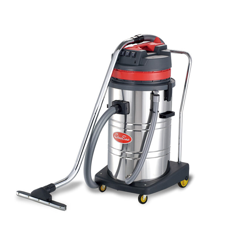 High power vacuum cleaner Stainless steel carpet vacuum cleaner 80 liters household factory workshop car wash dealer cleaner