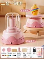 Повышен до нелипкого ❤ можно зажимать вручную [9 глины + 6 красок] в комплекте идут инструменты + большой диск-порошок для ручного зажимания