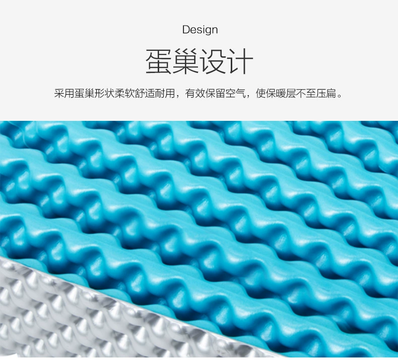 高 笛 NT máng trứng pad cắm trại ngoài trời có thể gập lại nhẹ dã ngoại mat dày trứng yến đơn - Thảm chống ẩm / Mat / Gối thảm xốp trải sàn khổ lớn