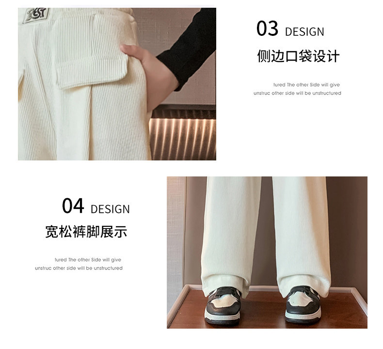 Осенние детские штаны, коллекция 2023, подходят для подростков, свободный прямой крой Kaida 