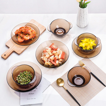 Manchin Slow Language French Imported DURALEX Dores 8 Piece Set Tempered Glass Cutlery