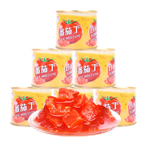 Manchu Slow Language Guannong Peeled Tomato 12 Canned Fresh Natural Cooked Xinjiang Special Tomatoes 2021