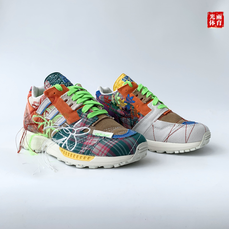Guangyu Sports--Adidas Trefoil Zx8000 Men's and Women's Embroidered Retro Casual Sports Shoes Gz3088