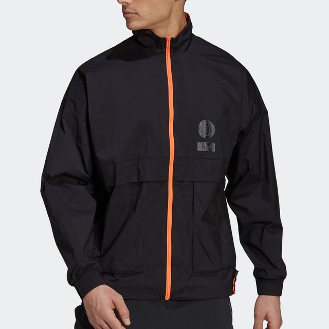 Guangyu Sports--Adidas Men's Woven Windproof Stand Collar Training Jacket GU1756/GU1757