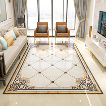 European style living room parquet floor tiles 800x800 dining room parquet tiles entrance hall carpet flower ground polished crystal tiles