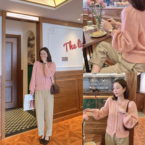 莉贝琳 Осенний свитер, кардиган, коллекция 2022, свободный крой