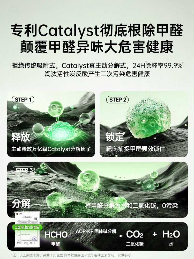 [German Brand]Activated Carbon Bag Formaldehyde Remover for New Home Renovation, Quick Move-In Bamboo Charcoal Bag for Odor Absorption