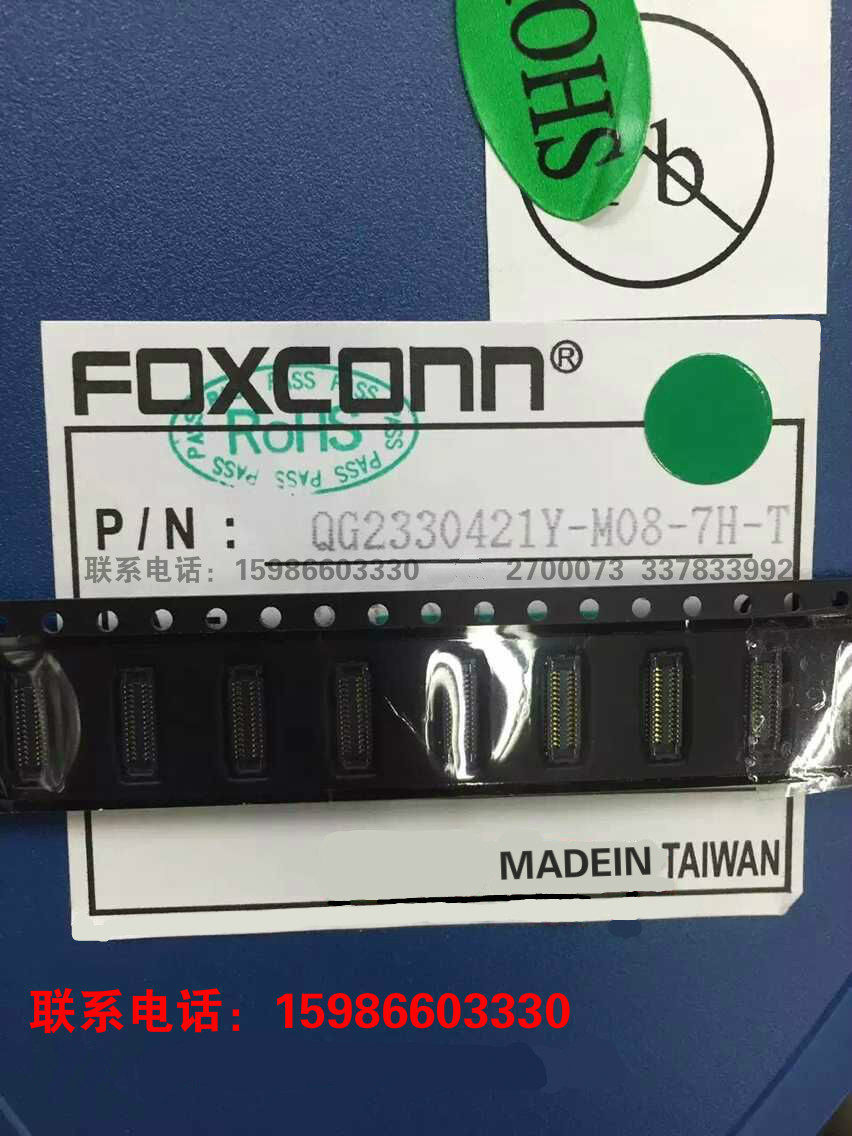 QG2330421Y-M08-7H-T 0.4mm Pitch 30PIN Female Connector Foxconn Connector