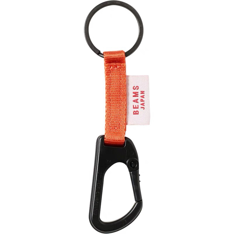 Beams Japan 24Ss Evergreen Works Nissan Nylon Webbing Plastic Hook Keychain
