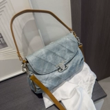 左杏 Джинсовая сумка через плечо, сумка подмышку, сумка на одно плечо