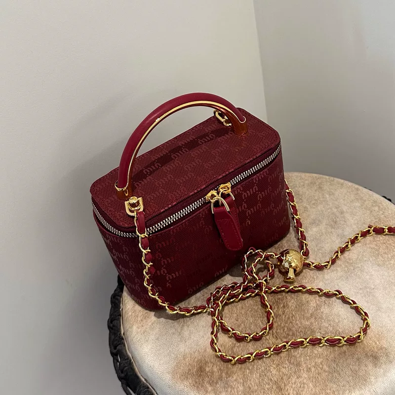 Сумка-ведро, маленький помадник, переносная ланч-бокс, стиль Chanel, новая коллекция