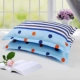 Vỏ gối chải 48 * 74cm Vỏ gối ký túc xá sinh viên có khóa kéo dành cho người lớn tăng một đôi không bằng cotton goi om