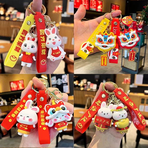 Мультяшный брелок, изысканная подвеска для ключей, милый аксессуар, украшение на сумку