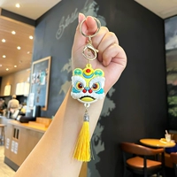 Lion Dance Head Streaming Su-Yellow