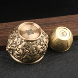 Чистая бронзовая талия запутана с гуанью Гуан Гонгё Фенг Денг Байфу Медные качели Плохое Полиное сокровище мебель мебель мебель