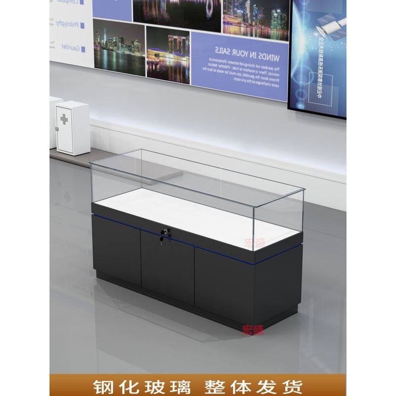 珠宝首饰展示柜产品玻璃展示台样品展览展柜博物馆文物古董陈列柜