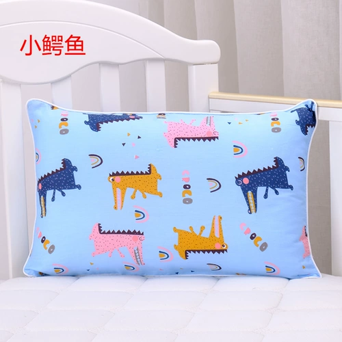 Наволочка, детская хлопковая мультяшная подушка для детского сада, 1-3-6 лет, с защитой шеи