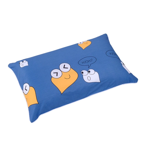 Детская хлопковая мультяшная маленькая наволочка с молнией для школьников