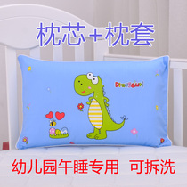 Kindergarten baby 3-6 years old nap pillow 100% cotton 2 male 4 four seasons universal girl child cotton childrens pillow
