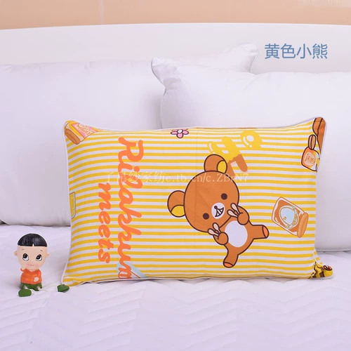 Наволочка, детская хлопковая мультяшная подушка для детского сада, 1-3-6 лет, с защитой шеи