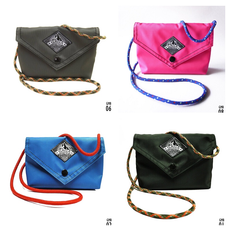 Thailand Gaga Trendy Brand Authentic Mini Crossbody Bag Outdoor Nylon Bag Niche Phone Lanyard Bag