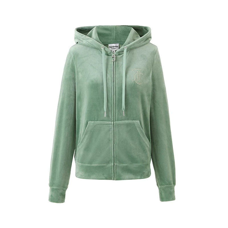 Весенне-летняя куртка Juicy Couture, спортивные брюки, лебедь, набор, американский стиль