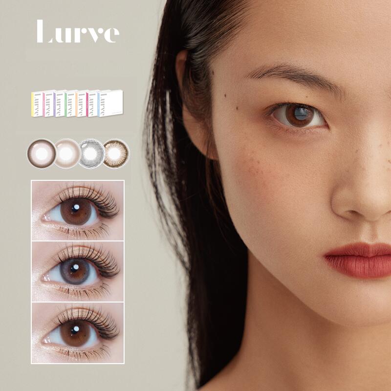 【氛围系列】Lurve美瞳日抛女隐形眼镜旗舰店10片自然大小直径