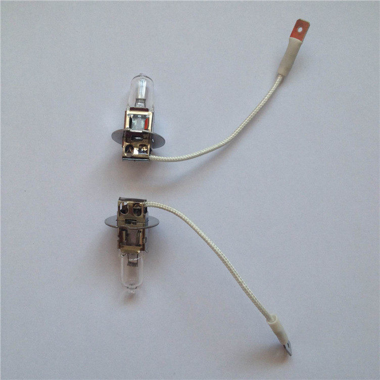 Grinder wire cutting machine H3 with line halogen tungsten bulb 24v12v55w70w halogen lamp bead machine tool work lighting