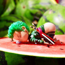 Anime Creative Personality One Piece King Hand-made Solon Choba Luffy Doll Car Tourbbed Model Gift