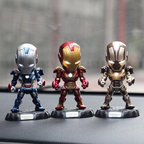 Avengers Union Iron Man Car Car Car Interior Ornaments Creative Doll Air Conditioning Air Exit Perfume Clamp