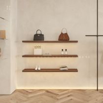 Shoe shelf display rack wall rack retro shop bag rack multi-layer wall-mounted display rack shelf