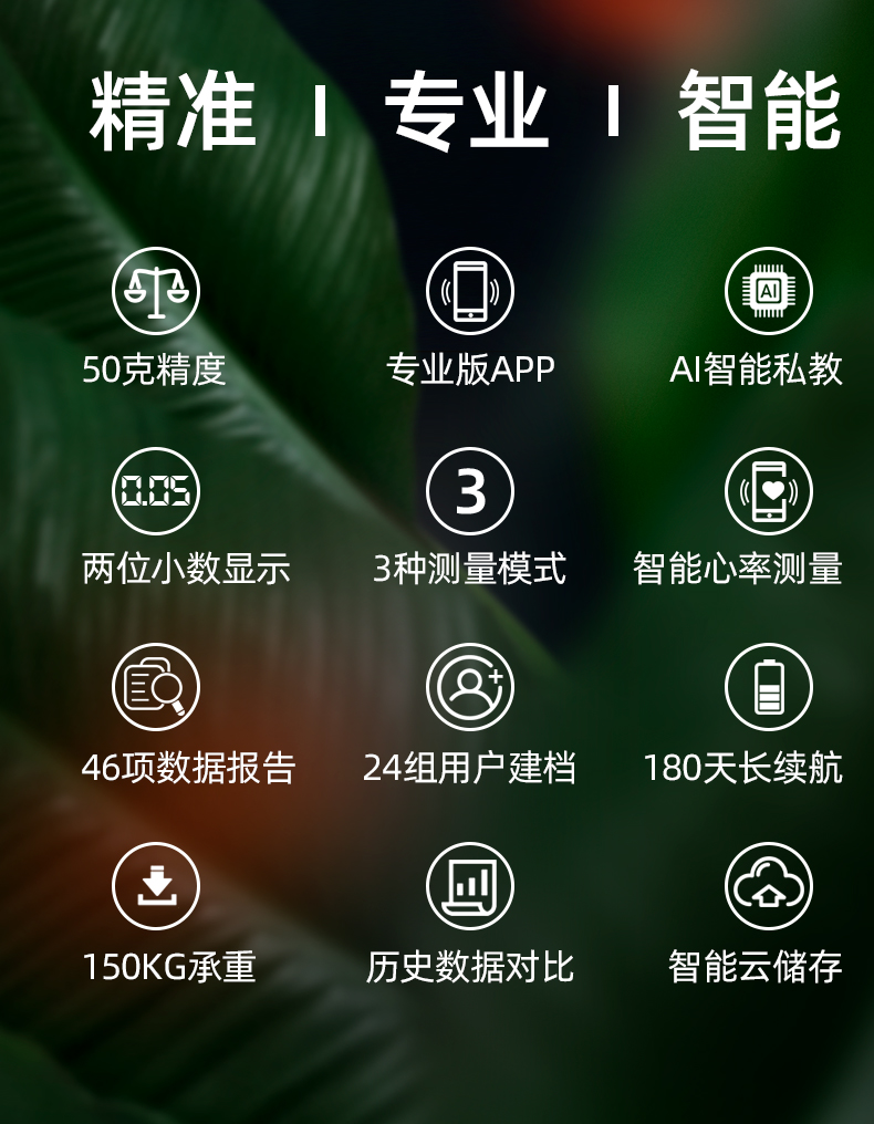 史低！天猫定制款，46项数据：沃莱 CM01小海龟智能体脂秤 69元包邮（之前推荐79元） 值值值-买手聚集的地方