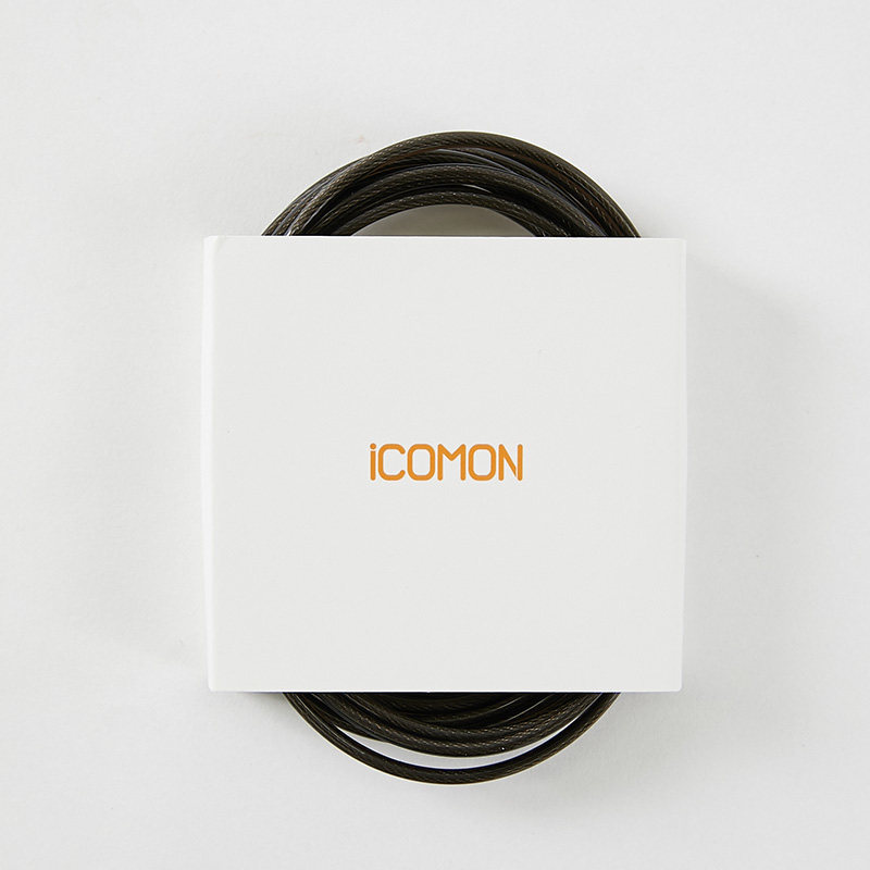 icomon Smart Jump Rope Prevention Injury Self-Locking Device Scissors Accessories - PVC Wrapped Wire Rope