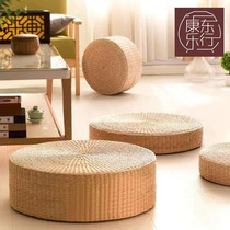 Bushel cushion Phay-woven tatami cushions thickened Japanese style kneeling over Buddha floating window cushions Tea tracks for meditation meditation cushion