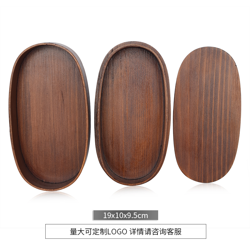 Hộp cơm trưa bằng gỗ nguyên khối Hộp cơm trưa Nhật Bản dễ thương an toàn và thân thiện với môi trường Xuất khẩu hộp sushi Bữa ăn đơn giản cho sức khỏe Hộp cơm trưa Hàn Quốc - Hộp cơm điện sưởi ấm bộ hộp cơm giữ nhiệt