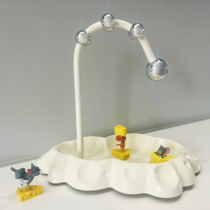 Entrance entrance storage rack beautiful light luxury ceramic desktop key jewelry storage box classy ornaments