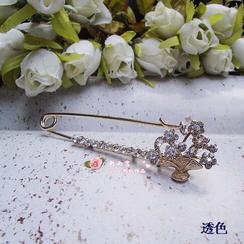 Broche femme en Zircon diamant - Ref 1178868 Image 5