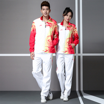 Badminton clothes mens and womens long-sleeved windbreaker sportswear new trousers custom group purchase award clothes training jacket