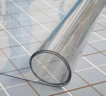 Flame resistance and fireproofing antiskid transparent soft plate flame-retardant insulated soft film 2 m wide 1 2 meters wide and the other cut