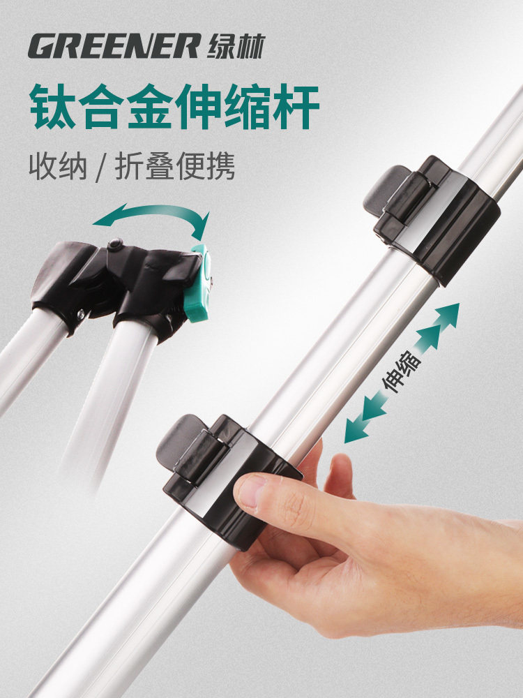 Green Forest Roller Distance Meter, Roller Ruler, Wheel-Type Handheld Measuring Tape, Outdoor Measuring Tool, High-Precision Automatic Distance Measuring Wheel