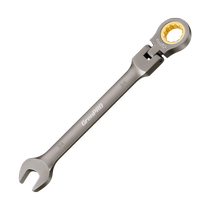 Green forest ratchet wrench set fast dual-purpose metric and labor-saving opening thorn wheel movable head industrial grade small
