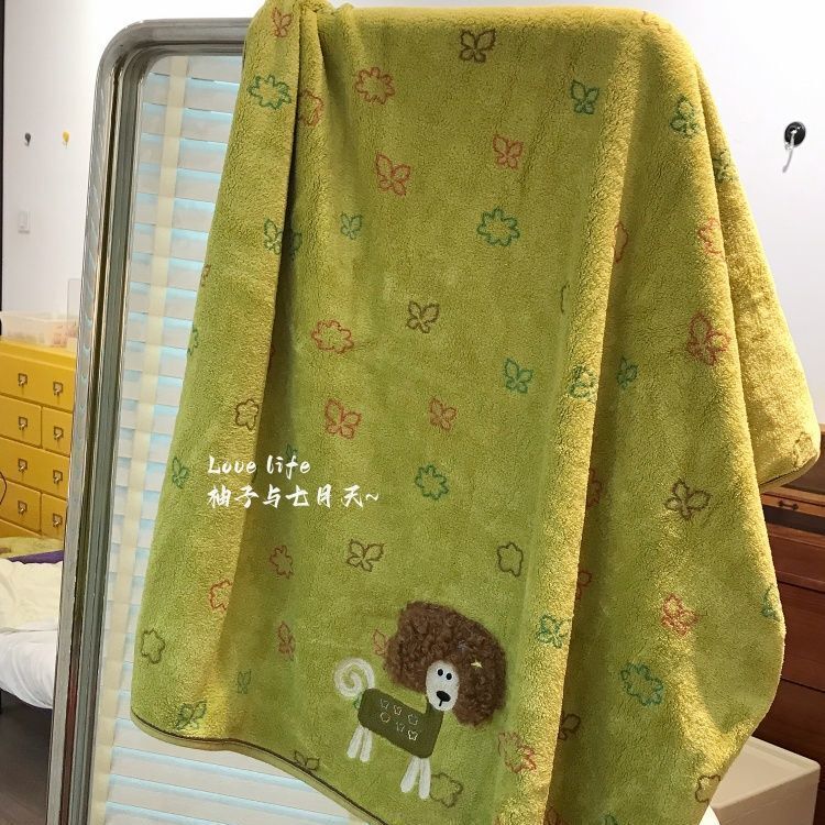 2026 Super Cute Embroidered New Bath Towel, Thick Coral Fleece Bath Towel, Absorbent and Quick-Drying Large Towel for the Whole Body 2026 Super Cute Embroidered New Bath Towel, Thick Coral Fleece Bath Towel, Absorbent and Quick-Drying Large Towel for the Whole Body