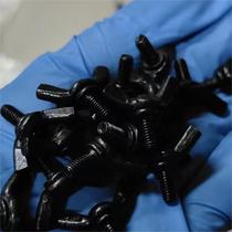 Black zinc hand-tightened screws black butterfly-shaped screws black hand-tightened ingot horns M6M8*8X20X30X50X70